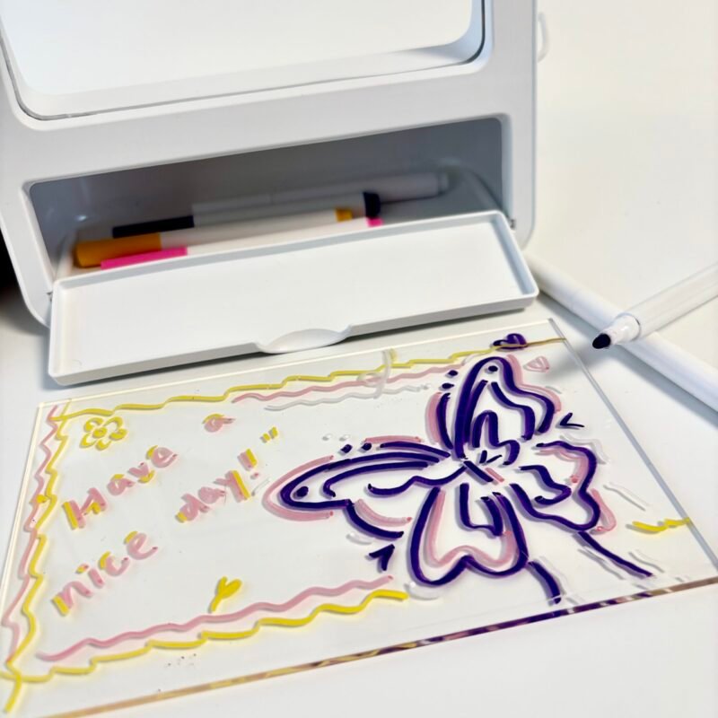 Pencil version of the LED light-emitting erasable notepad message drawing board - Image 3