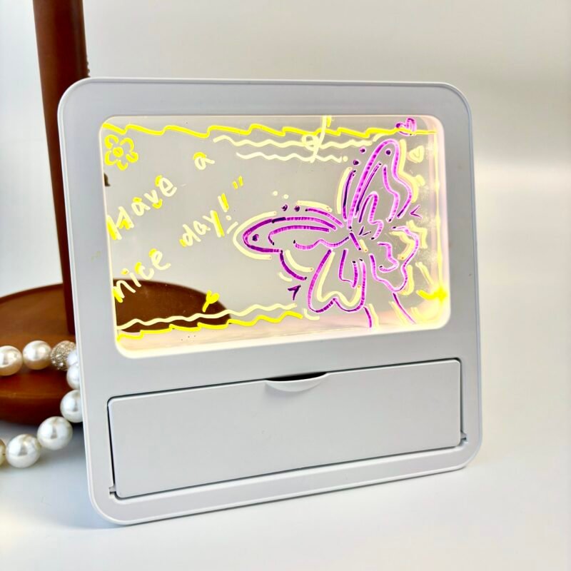 Pencil version of the LED light-emitting erasable notepad message drawing board - Image 2