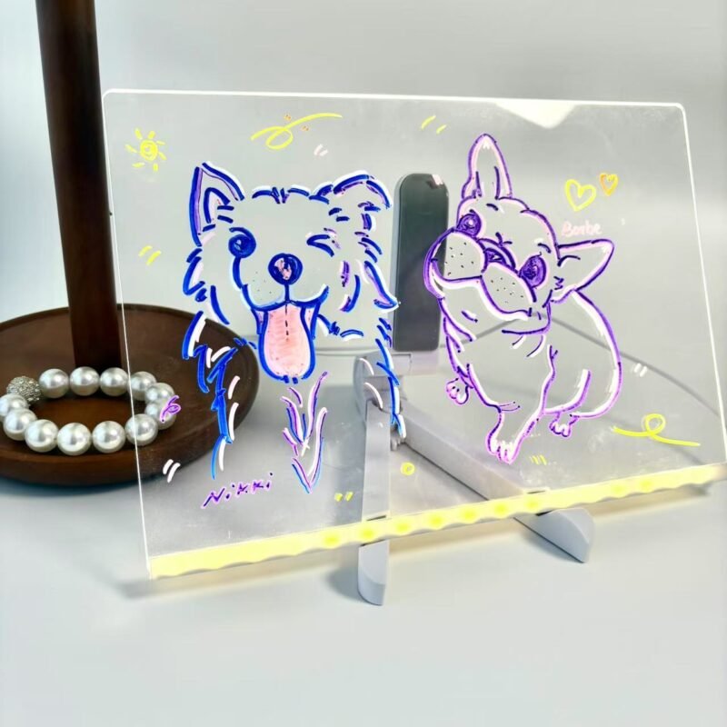 LED Painting Message Board Night Light Ambient Light