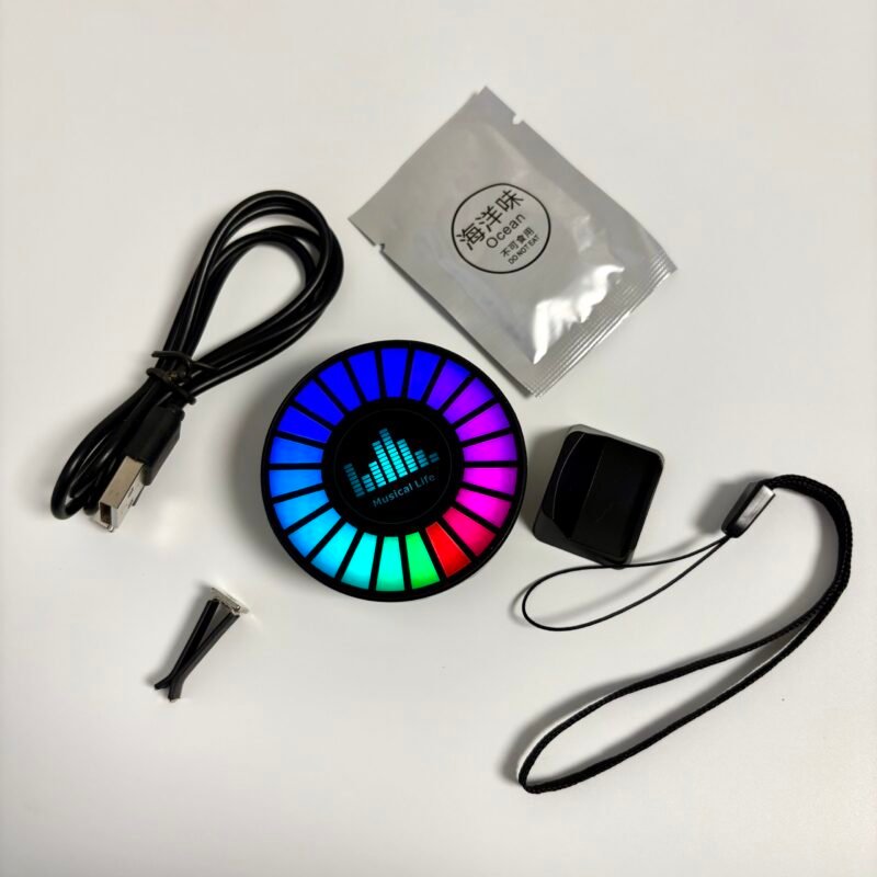 Car magnetic pickup light car aromatherapy ambient light - Image 3