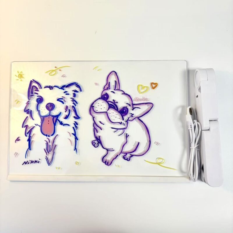 LED Painting Message Board Night Light Ambient Light - Image 4