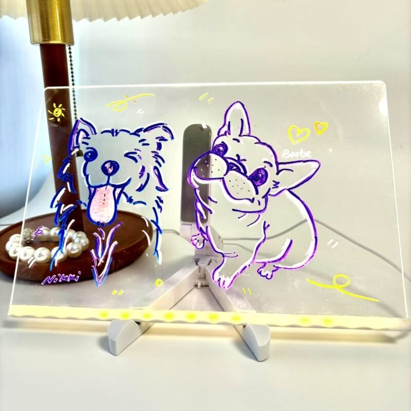LED Painting Message Board Night Light Ambient Light - Image 2